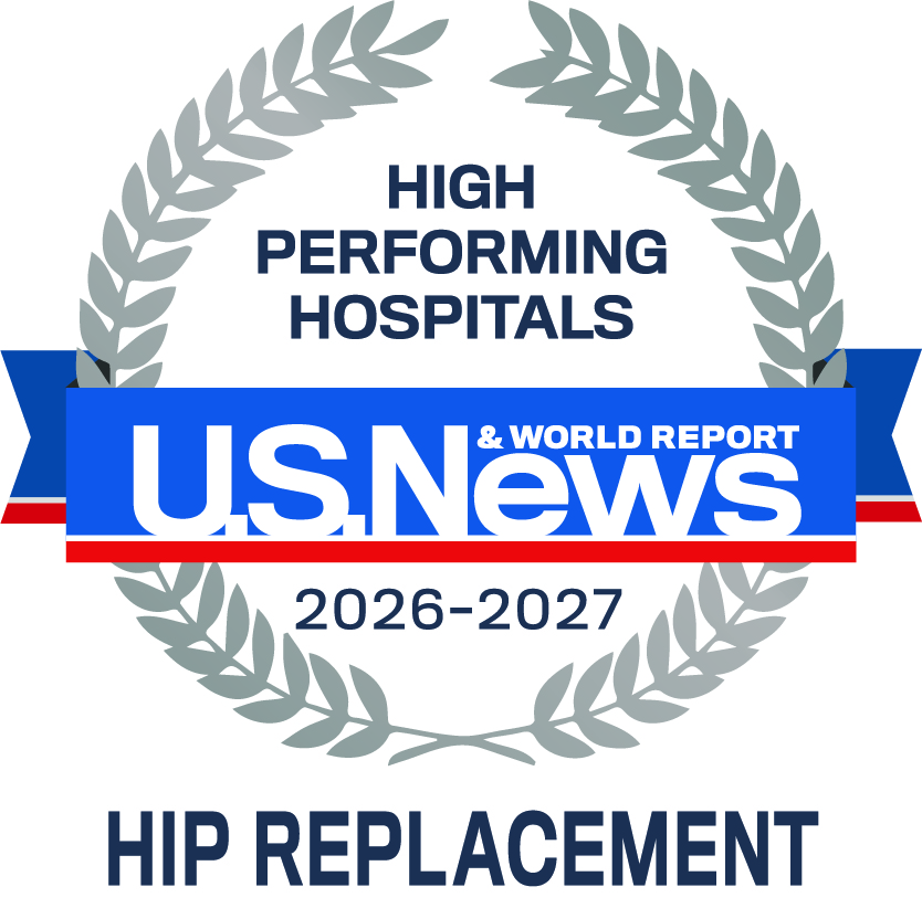 U.S. News & World Report 2026-2027 Hip Replacement Emblem