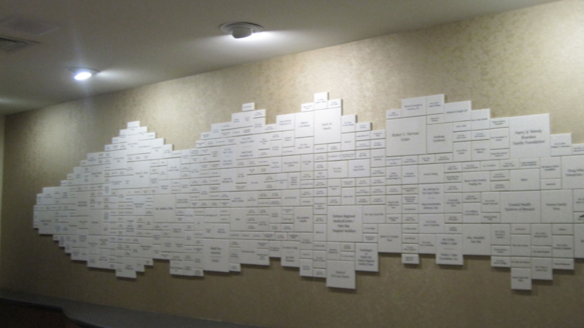 Foundation Donor Wall